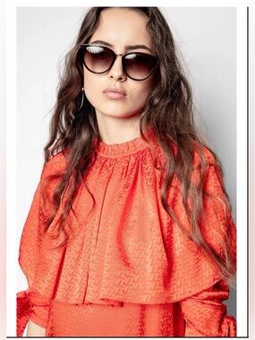 BNWT Zadig & Voltaire ZV Nico Jacquard Dress size S 100% silk